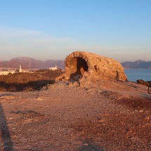 On top of the little hill Cabozo del Puerto in Puerto de Mazarròn